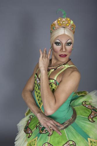Men dance as women in ballet satire, Les Ballets Trockadero de Monte Carlo    