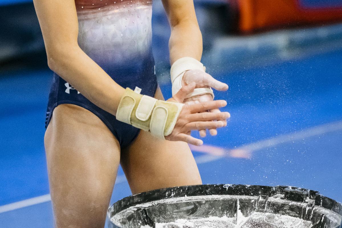 Gymnastics stock image