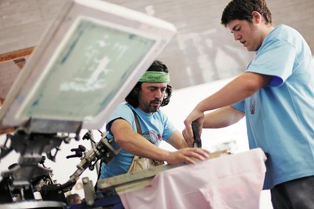 The artistry of screen printing  