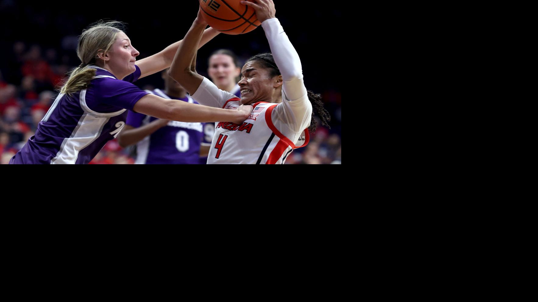 Photos: Arizona leads from jump to buzzer, beats Kansas State 72-62, Big 12 basketball