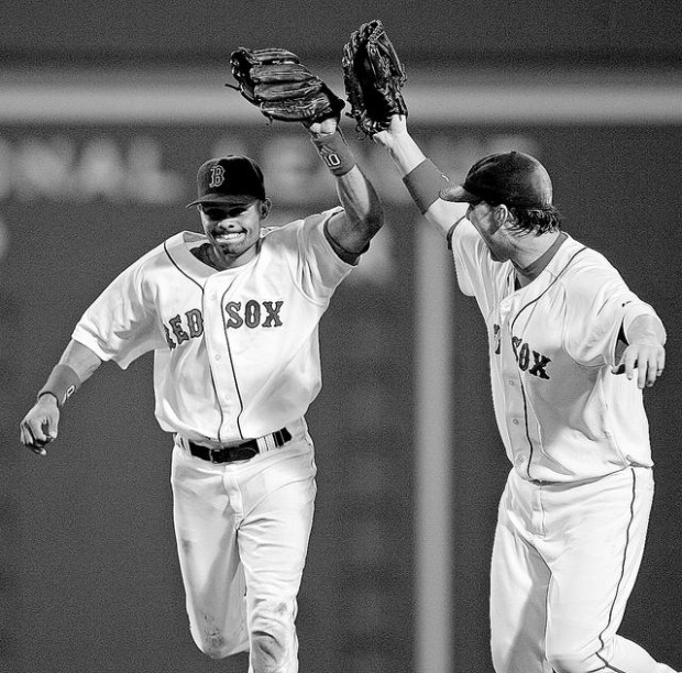 Diving catch by Boston's Crisp helps extend win streak to 12  