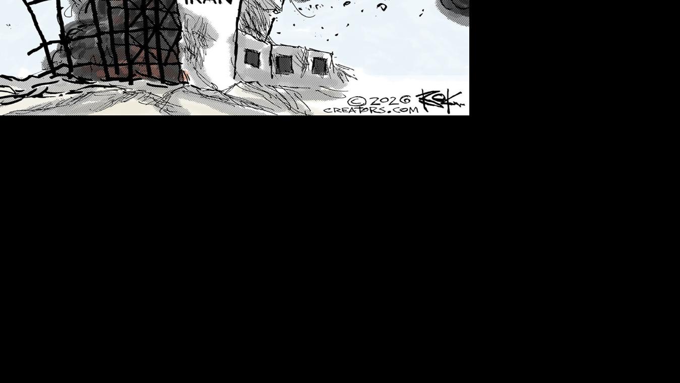 19 political cartoons target the war in Iran