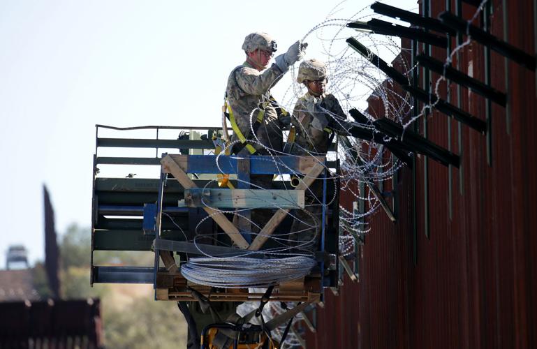 U.S. Army at Mexican border