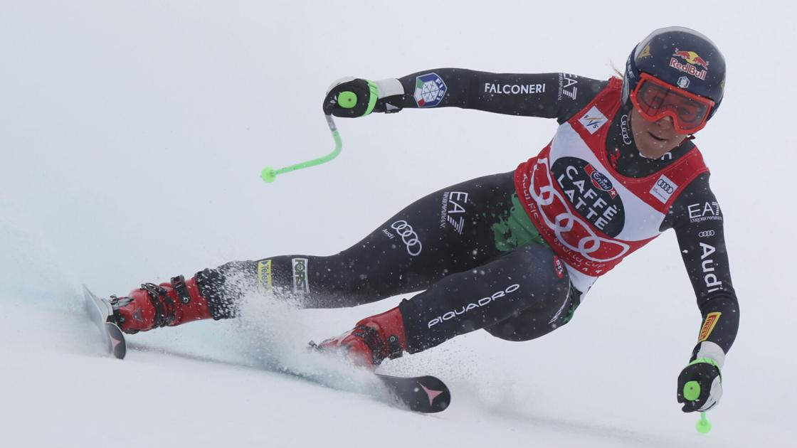 Sofia Goggia wins World Cup downhill, closes on season title