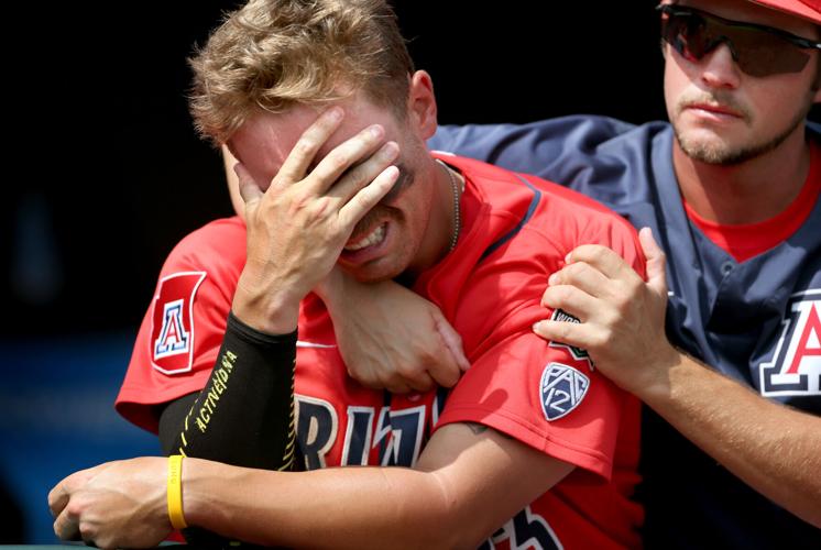 UA baseball CWS vs. Coastal Carolina, 2016