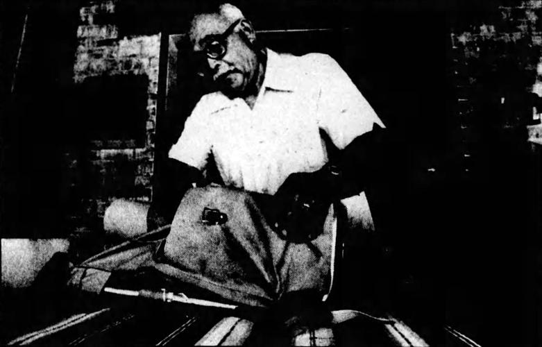 7. Charles Ott, swimming