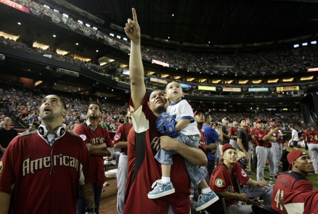 ALL-STAR HOME RUN DERBY: Cano: Let's play ball, Dad   
