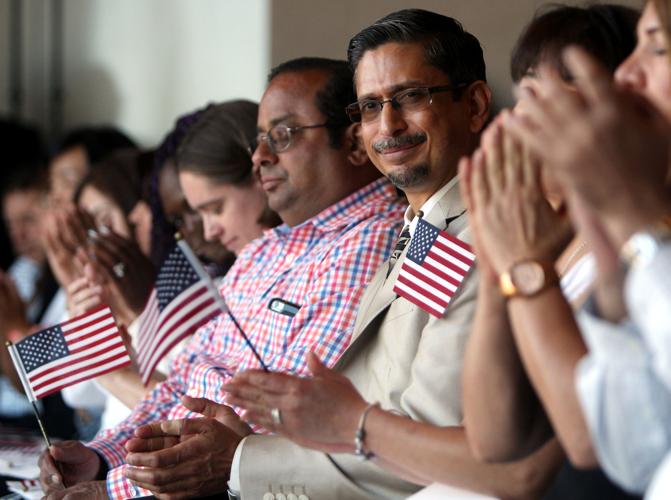 Naturalization ceremony