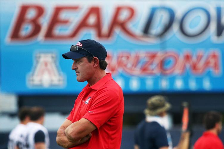 Arizona Wildcats football practice