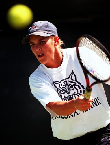 Maes left off top 10 UA women's tennis player