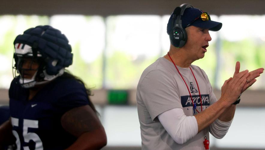 Spring football practice continues