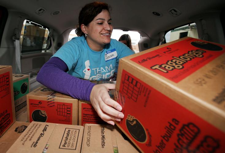 Girl Scout cookies are here