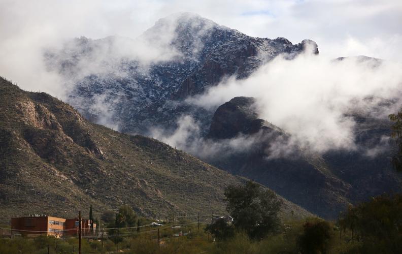 Snow on the Catalinas
