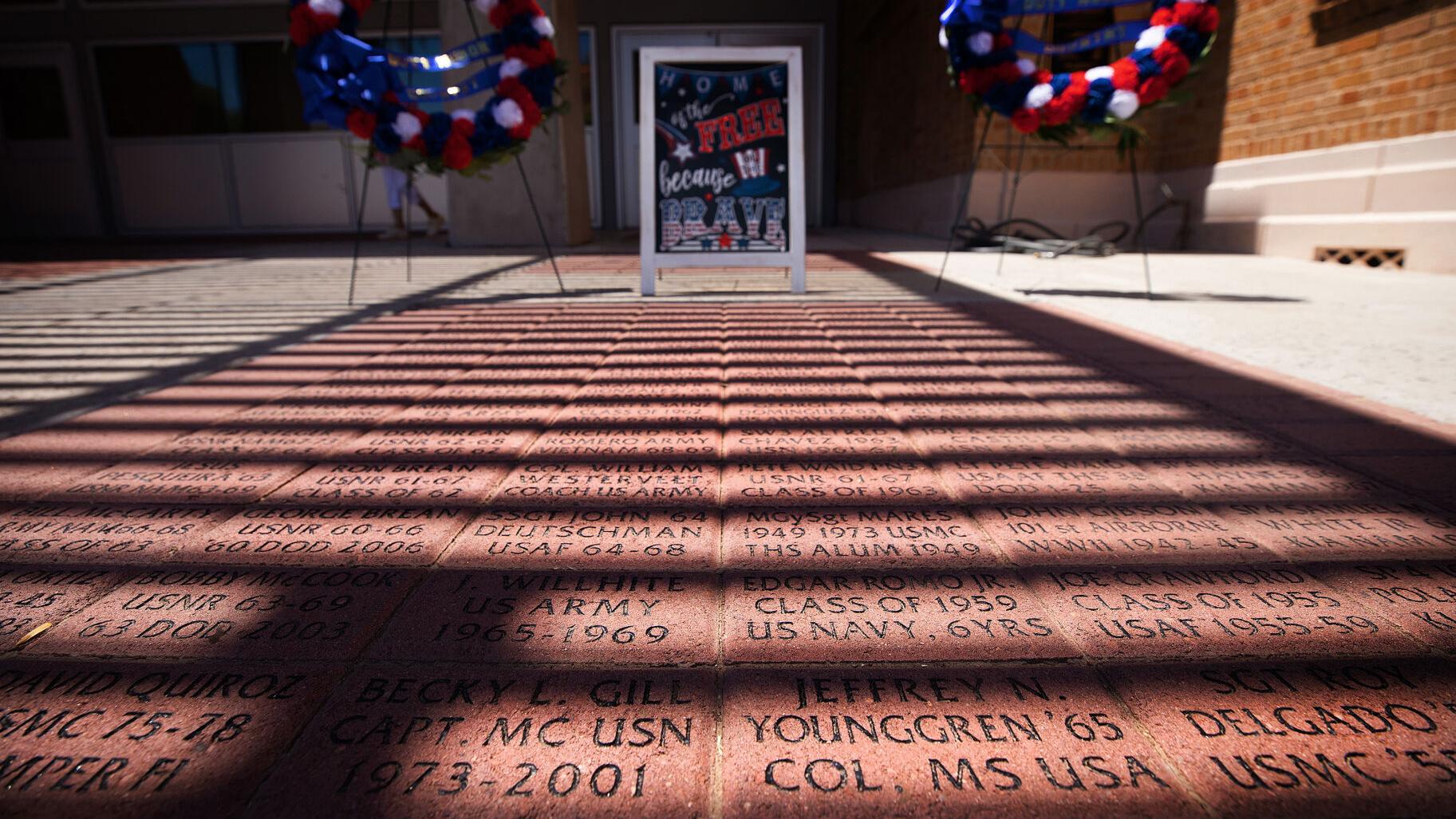 Tucson High's Walkway of Honor open to all student veterans - Vimarsana News