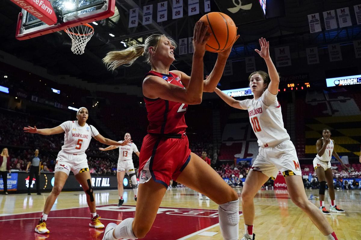 NCAA Arizona Maryland Basketball
