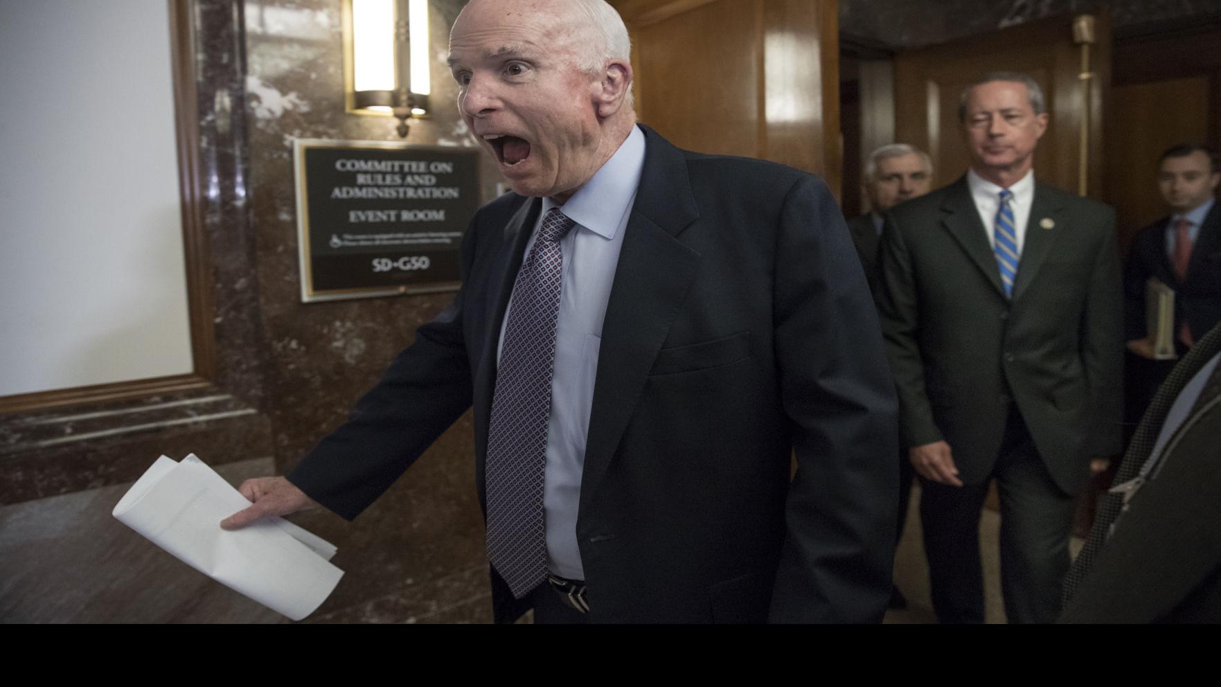 Mitch Mcconnell Slows Efforts To Rename Senate Building For Sen John Mccain Arizona And Regional News Tucson Com