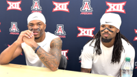 VIDEO: Arizona CB Jay'Vion Cole, WR Javin Whatley discuss the Wildcats' 52-17 win over Colorado