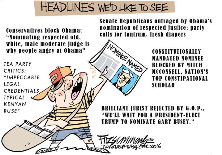 Daily Fitz Cartoon:Headlines