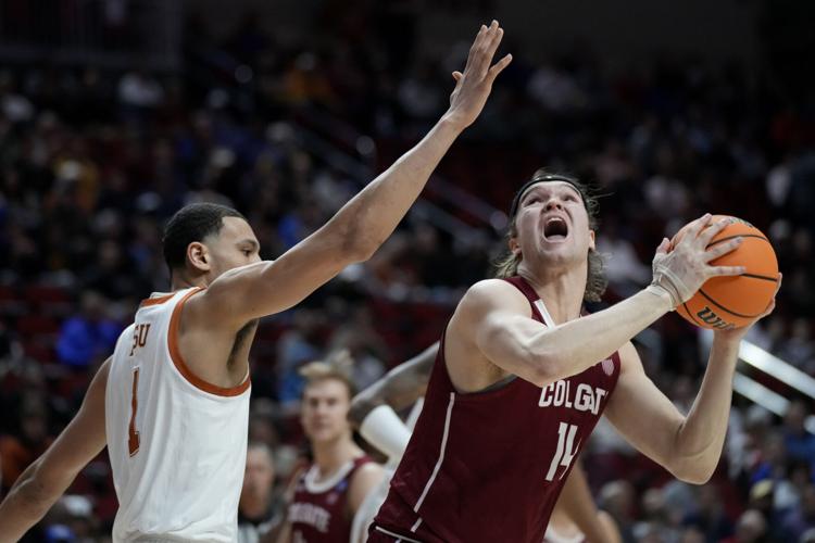 NCAA Colgate Texas Basketball