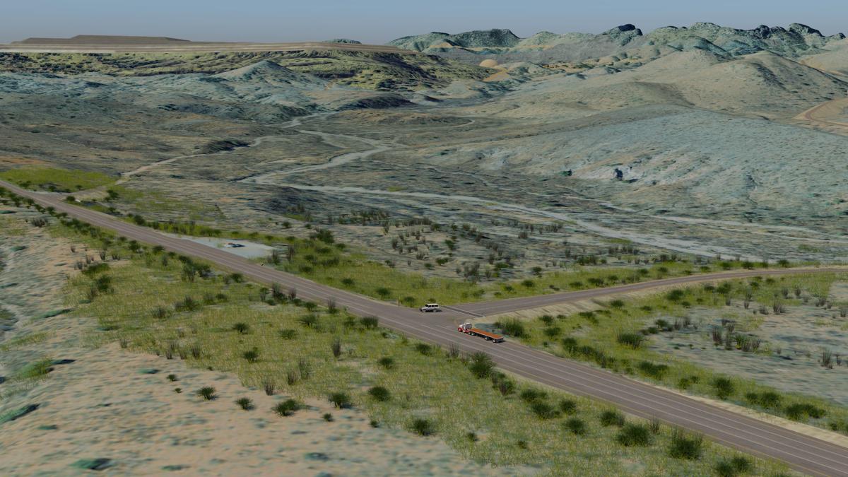 Rendering of Rosemont Mine