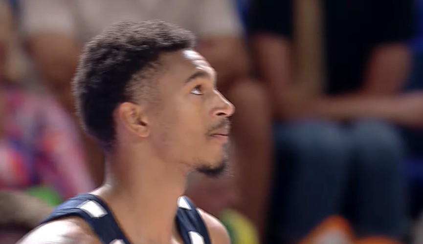 Cameron Holmes vs Lithuanian B team
