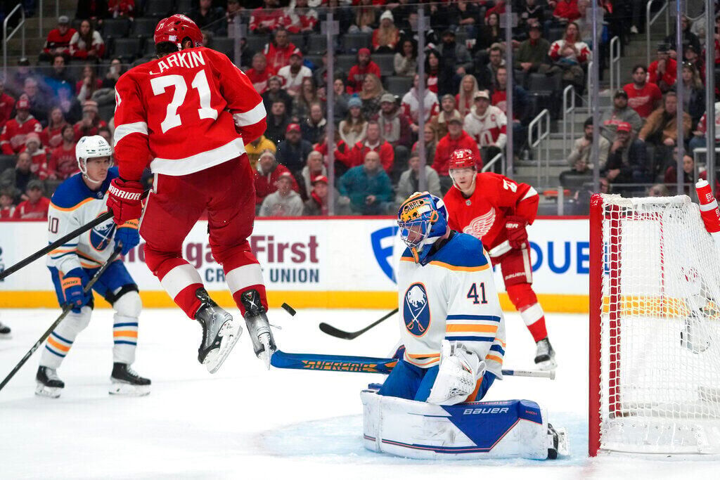 Sabres Red Wings Hockey