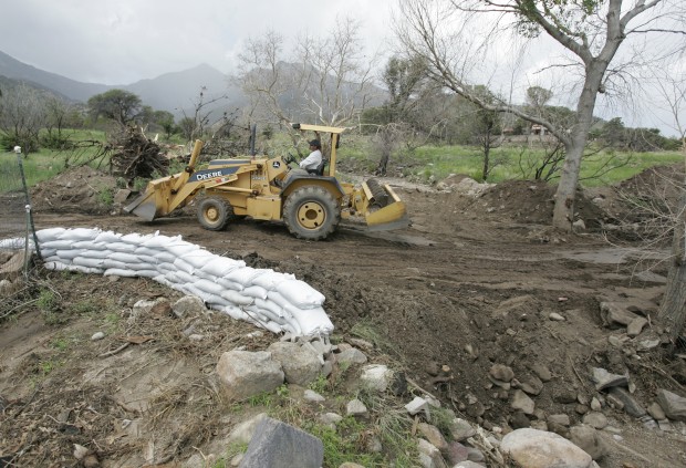 Flooding in Monument Fire burn area