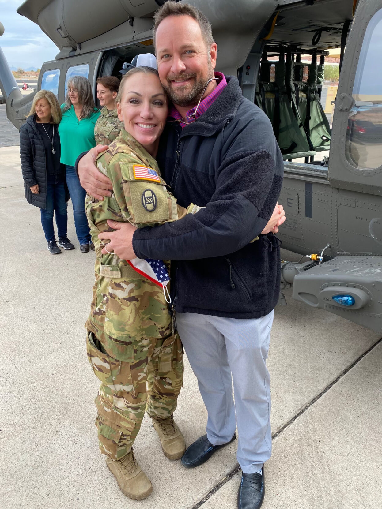 Ted Purdy with wife Frankie