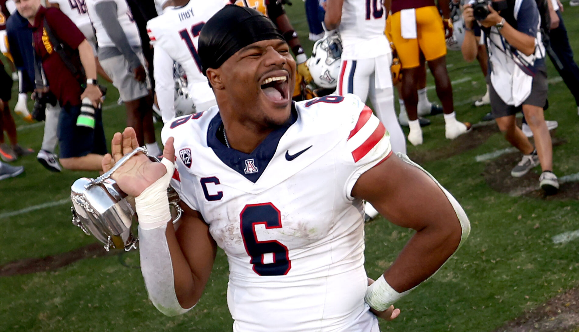 University of Arizona vs Arizona State, Pac 12 football