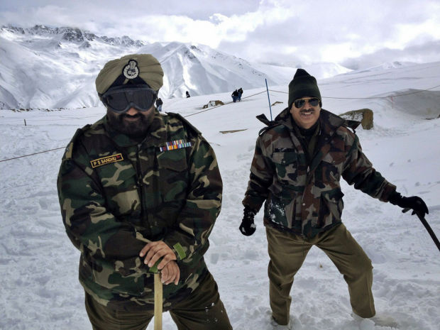 Skiing in Kashmir is winter nirvana - even with the ever-present soldiers and their AK-47s    