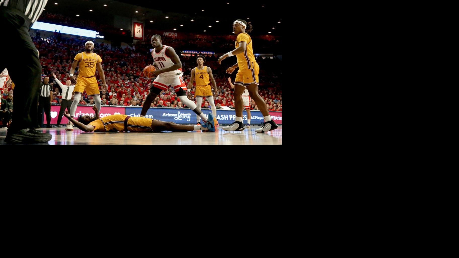 University of Arizona vs Arizona State, men's basketball
