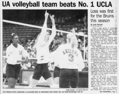 Photos: UCLA Women's Volleyball aces test against Arizona