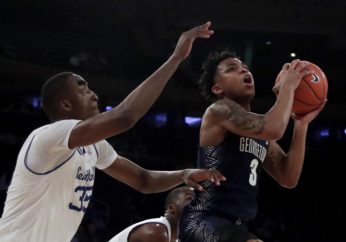 BEast Georgetown Seton Hall Basketball