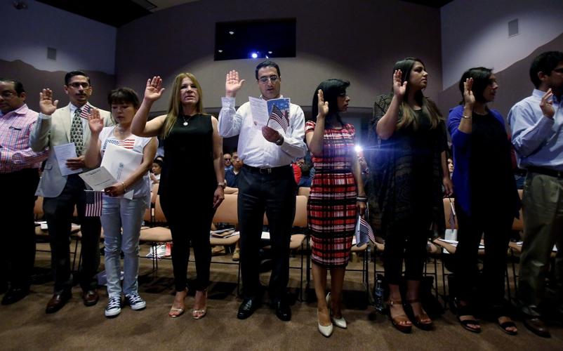 Naturalization ceremony