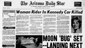 July 20 Arizona Daily Star front pages: Chappaquiddick