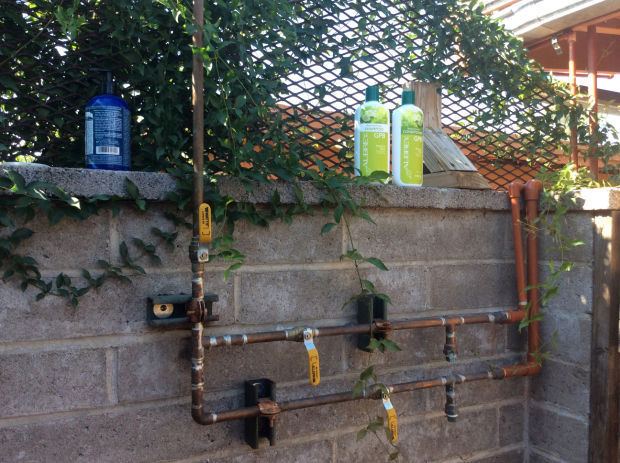 Outdoor shower