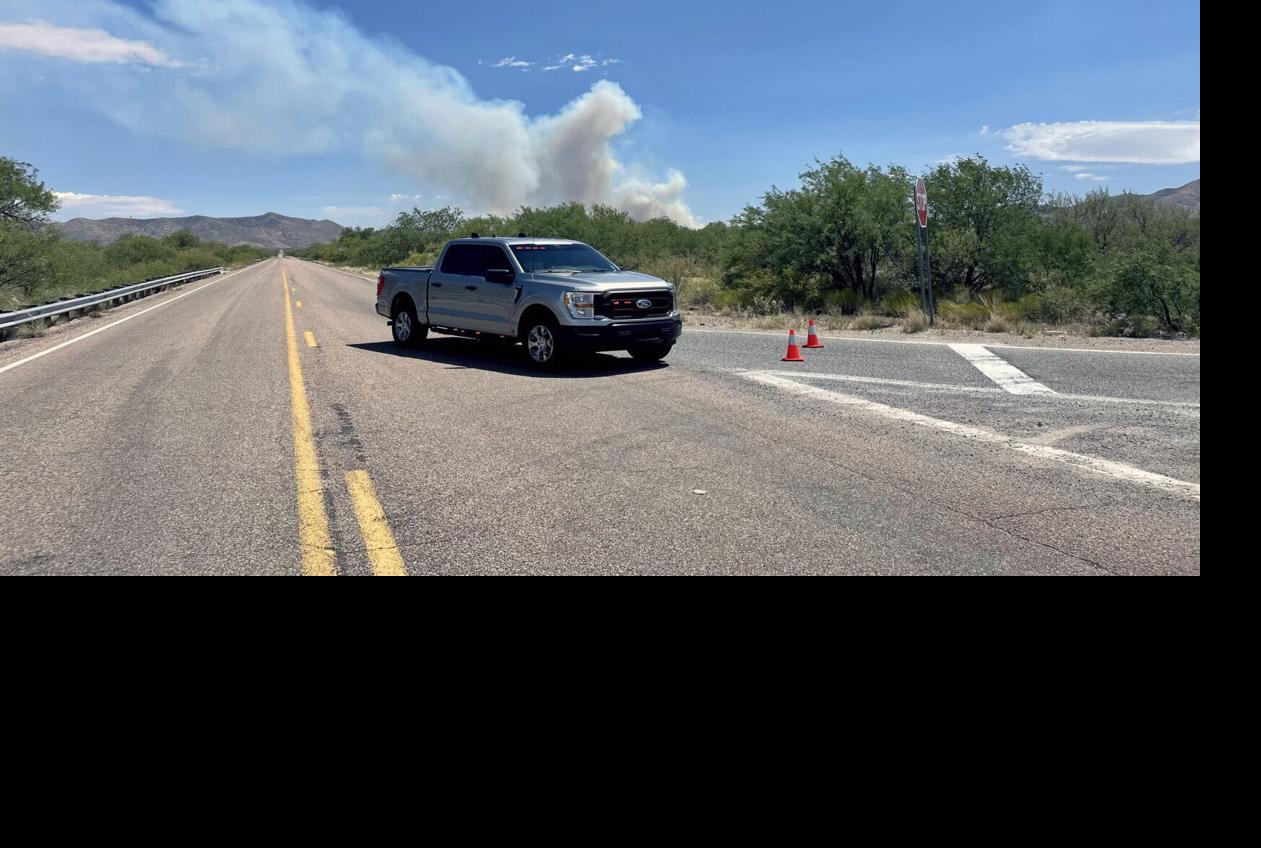 Wildfire north of Sonoita shuts down Arizona highway