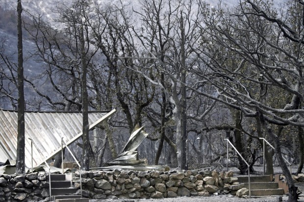 Monument Fire continues to burn