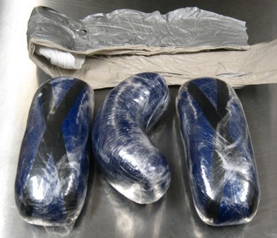 Woman wearing heroin arrested at the border