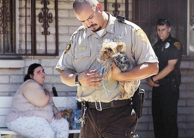 39 animals seized from home; 2 children put in protective custody  