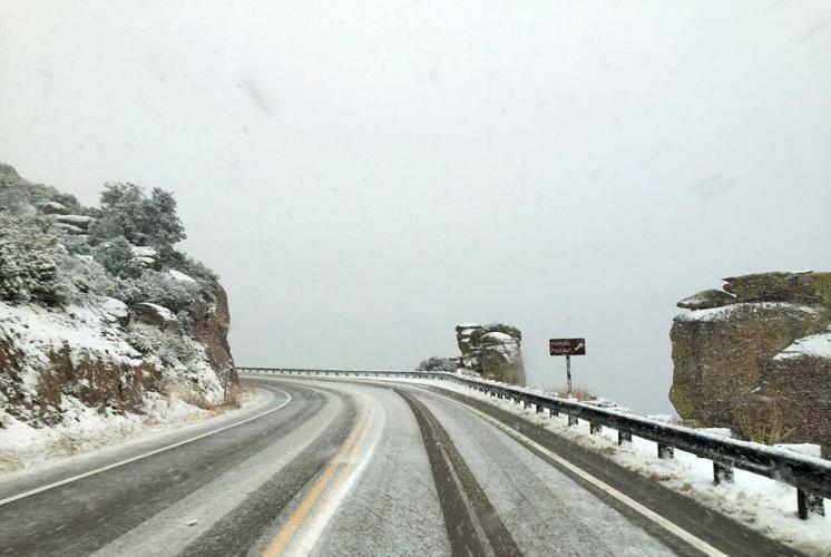 Snow in the Santa Catalina Mountains