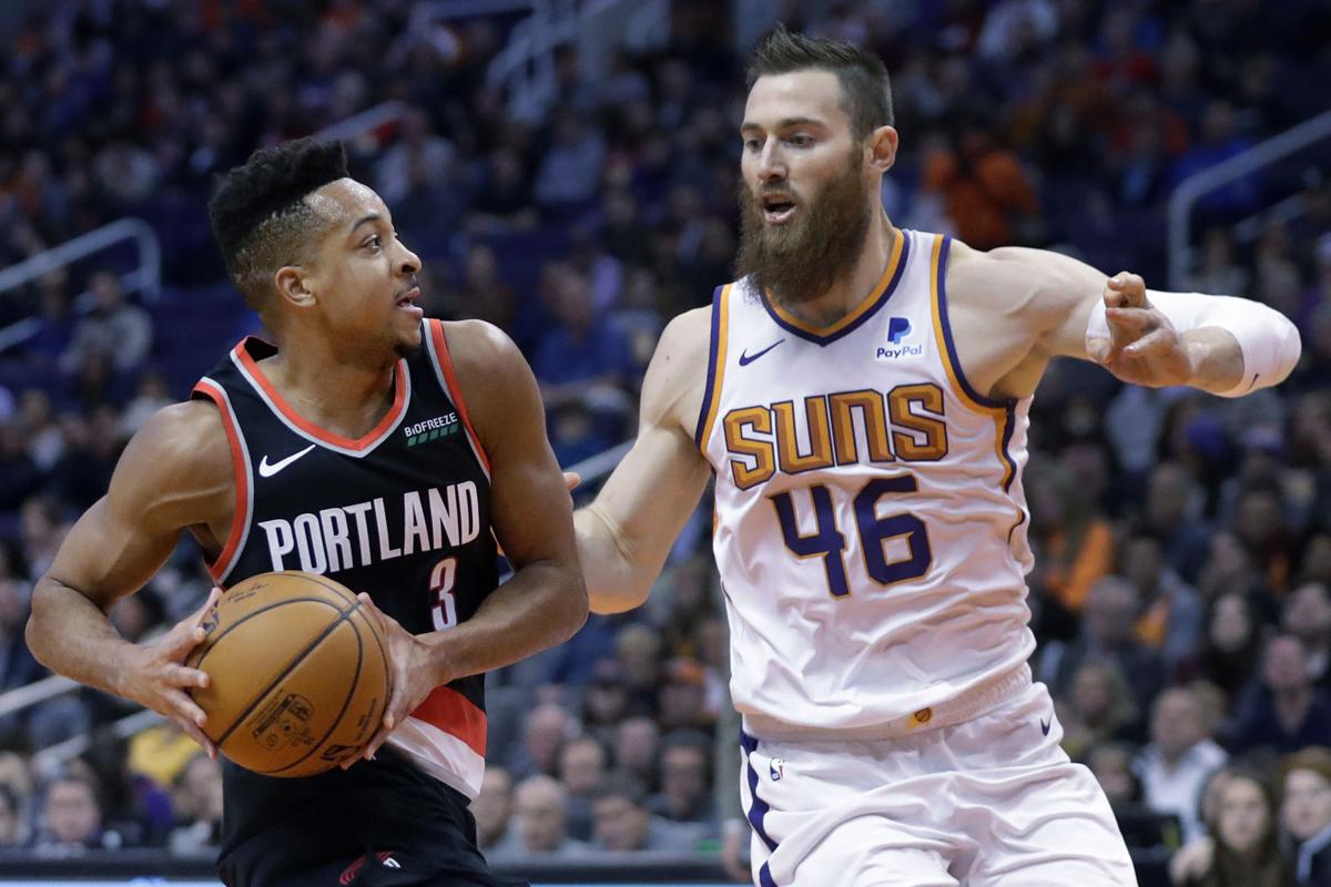 Trail Blazers Suns Basketball