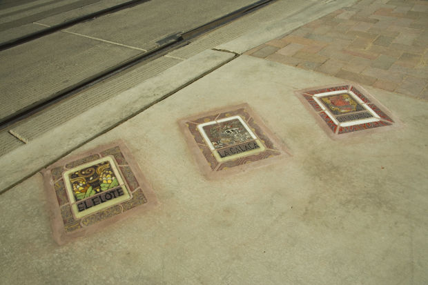 Public art along Streetcar route