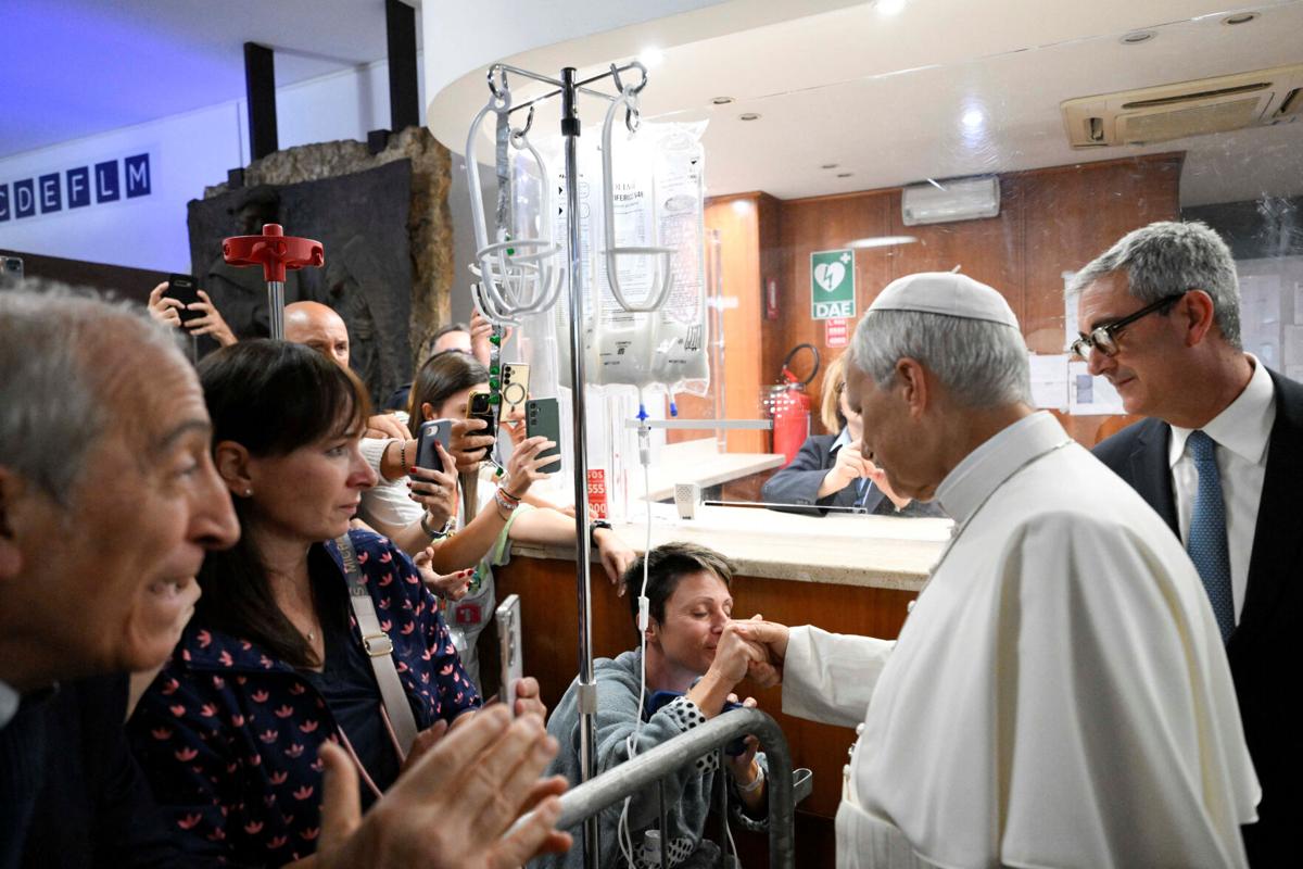 Pope Leo returns to Vatican