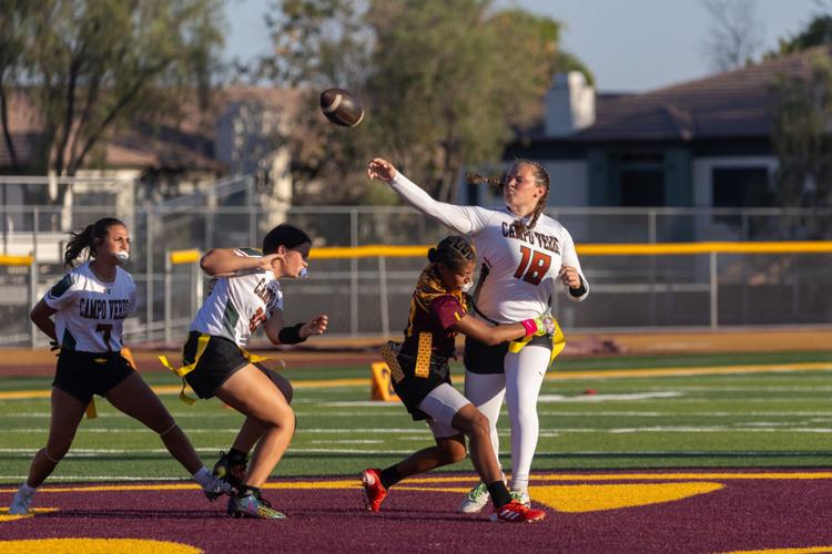 Girls flag football
