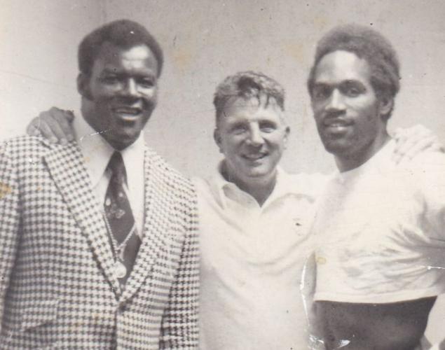 OJ Simpson TBN obit with Cookie Gilchrist, Lou Saban