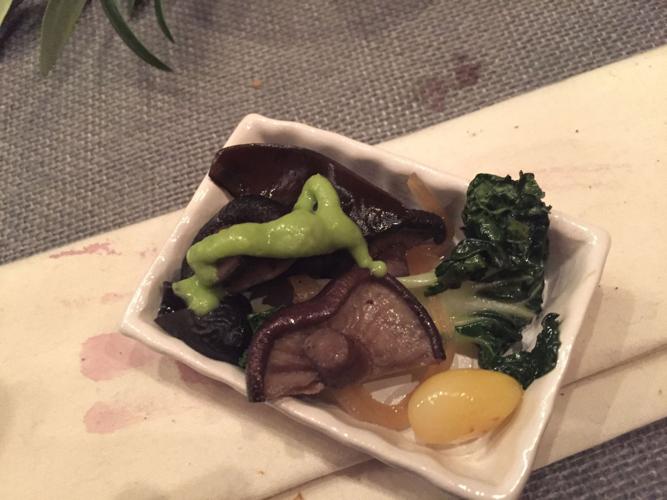 15th course at Four Senses dinner