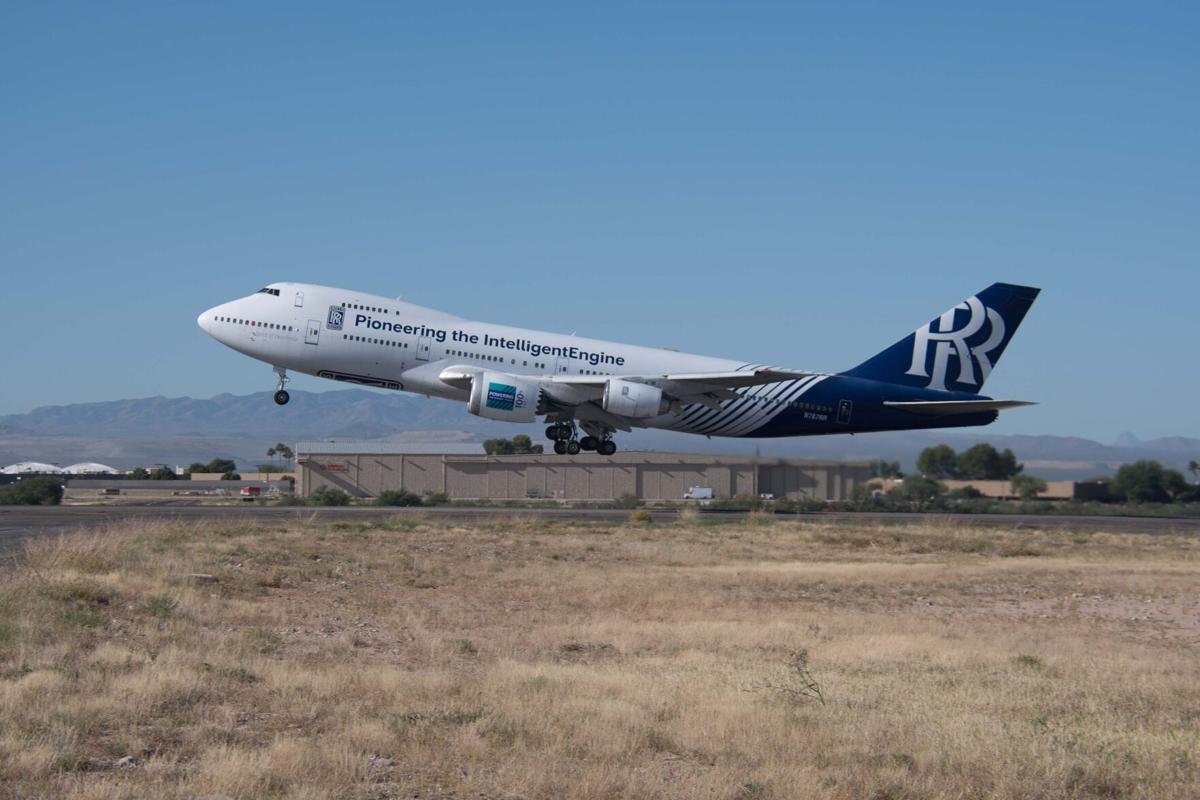 Rolls-Royce flies 747 plane on sustainable biofuel from Tucson airport | Subscriber