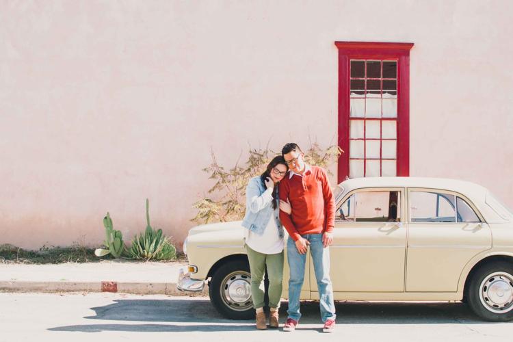 Nieves and Erick at Barrio Viejo