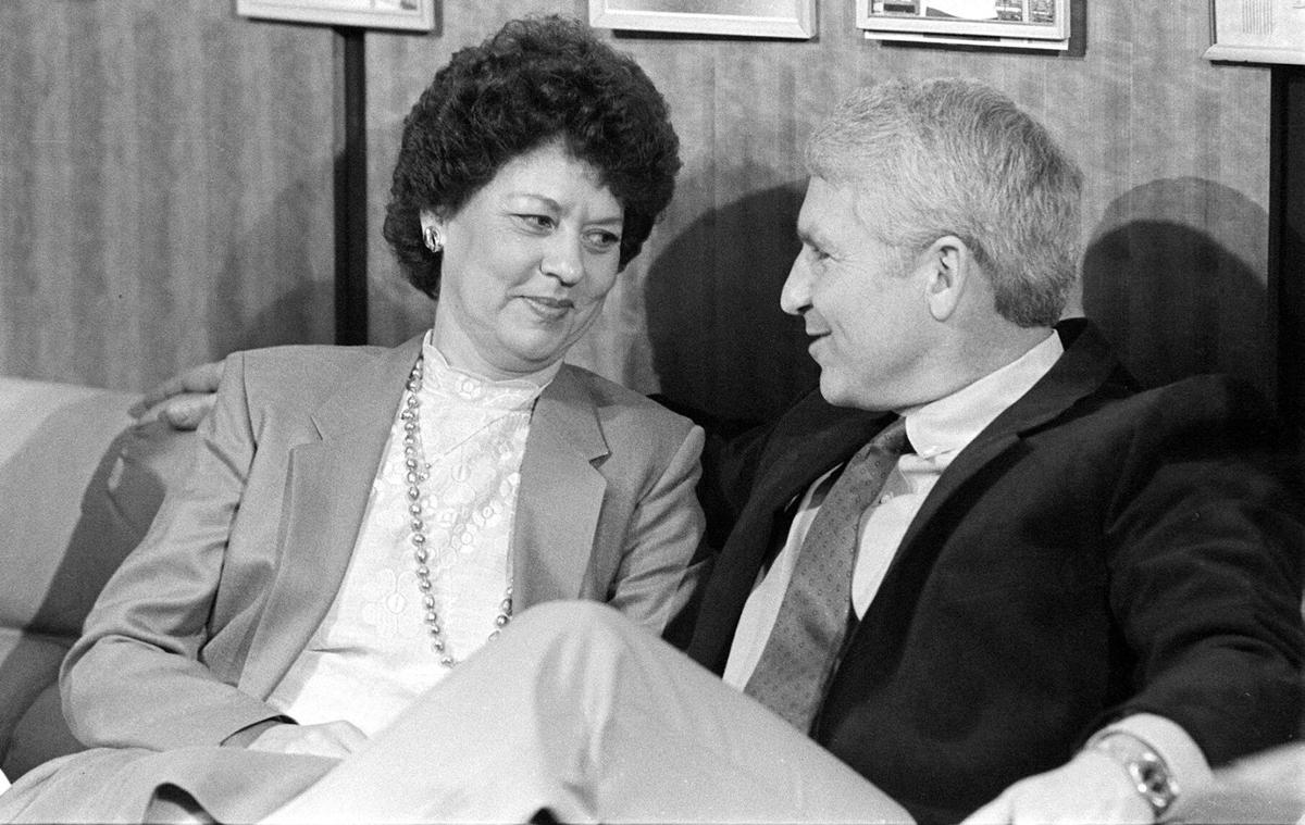 Lute and Bobbi Olson, 1983